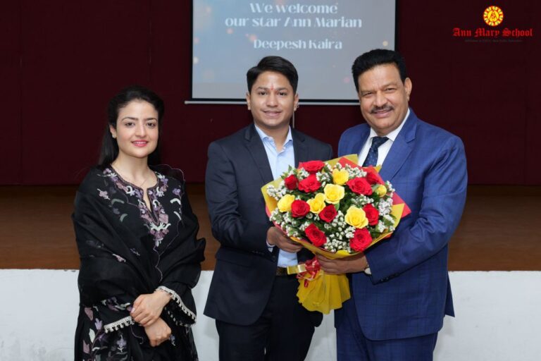 Ann Mary School gave a grand welcome to its Alumni who qualified UPSC Examination 2023