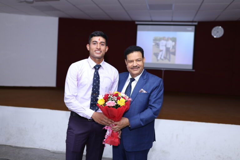 Ann Mary School Welcomes Alumnus Sub Lt. Tanmay Sharma of the Indian Navy