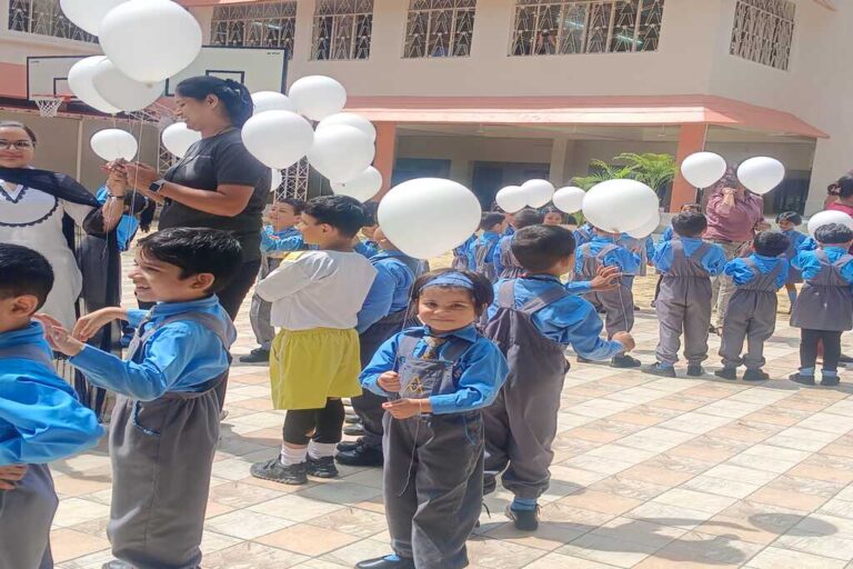 Celebration of “PEACE” at Ann Mary School