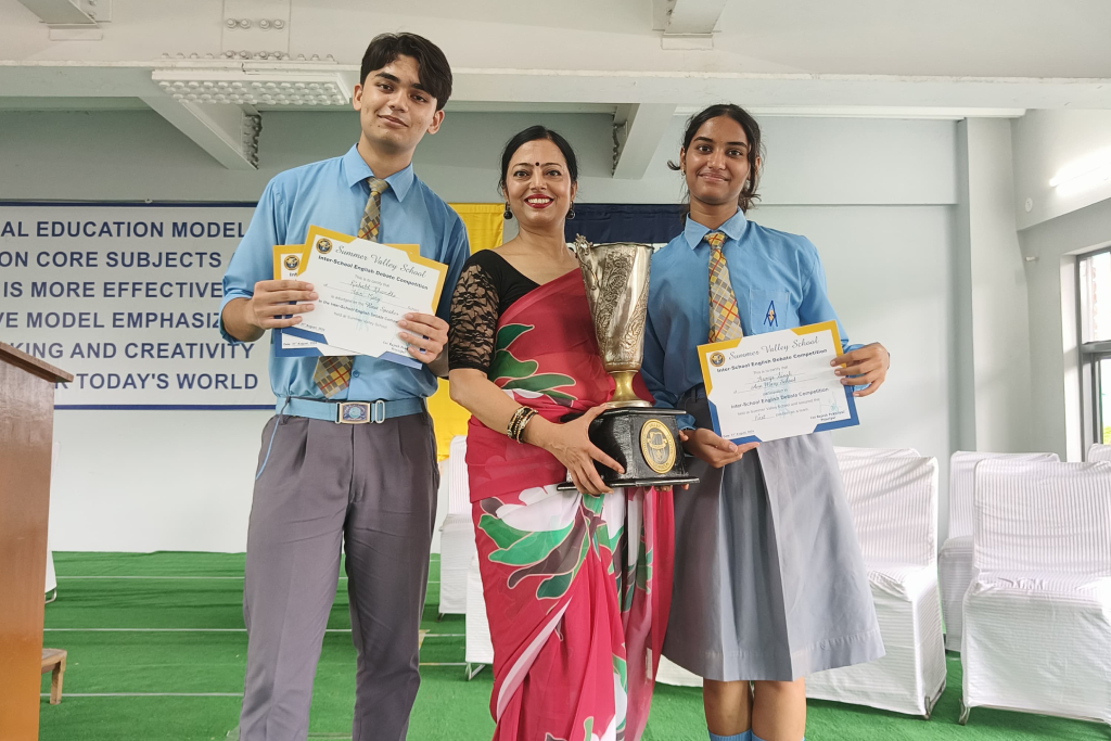 Ann Mary School's Students Thrilled In Inter-School Debate Competition