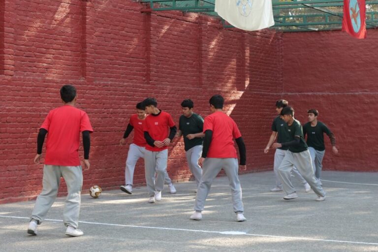 Ann Mary School Hosts a Thrilling Inter-House Futsal Tournament 2024-25