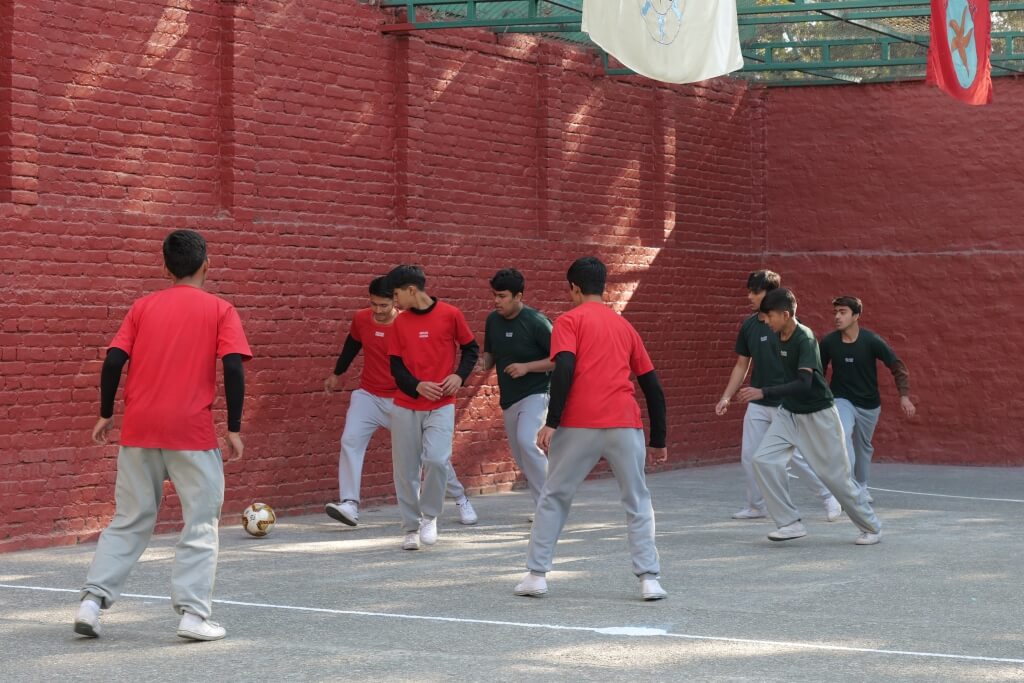 Ann Mary School Hosts a Thrilling Inter-House Futsal Tournament 2024-25