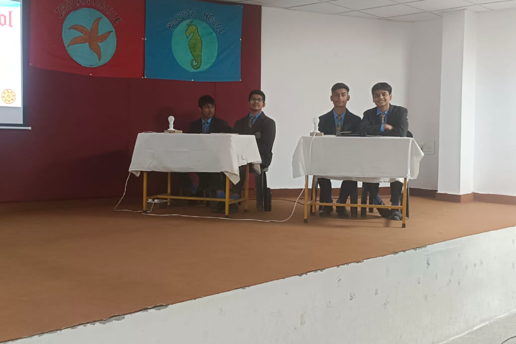 An Exciting Battle of Wits: Inter House English Quiz