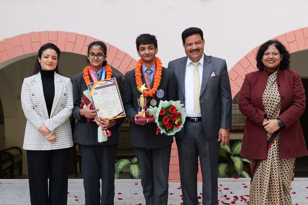 Ann Mary School Felicitates Exceptional Students for Their Achievements