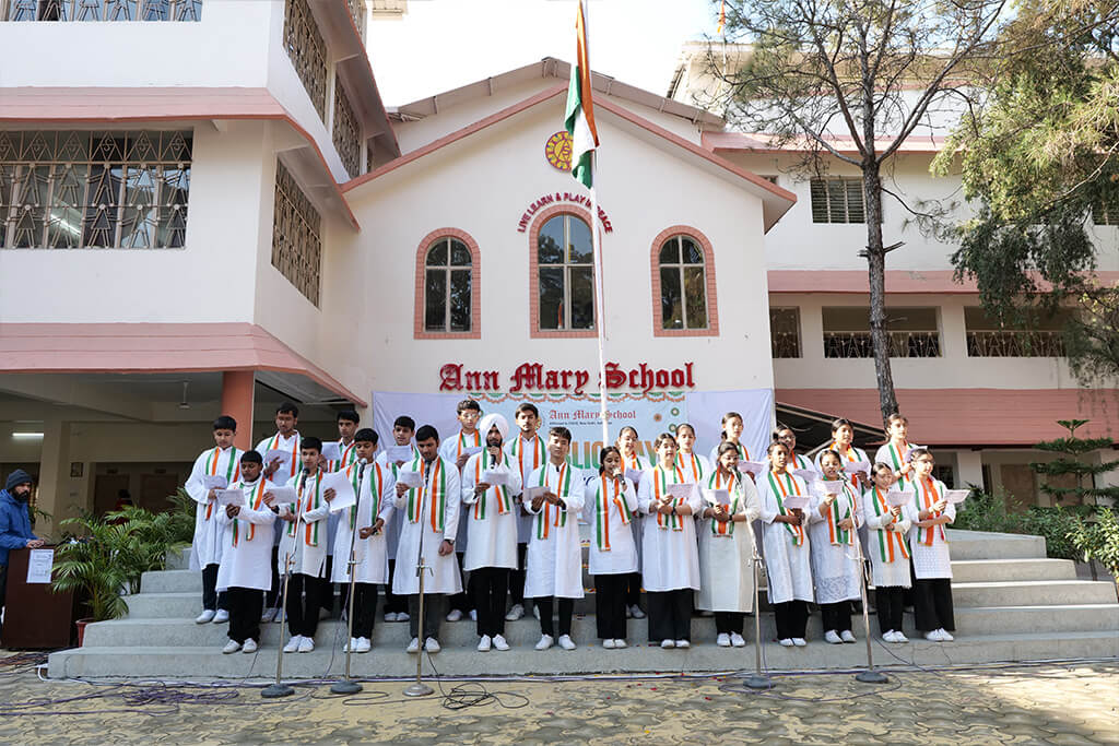 76th Republic Day Celebrations at Ann Mary School: A Grand Tribute to the Nation