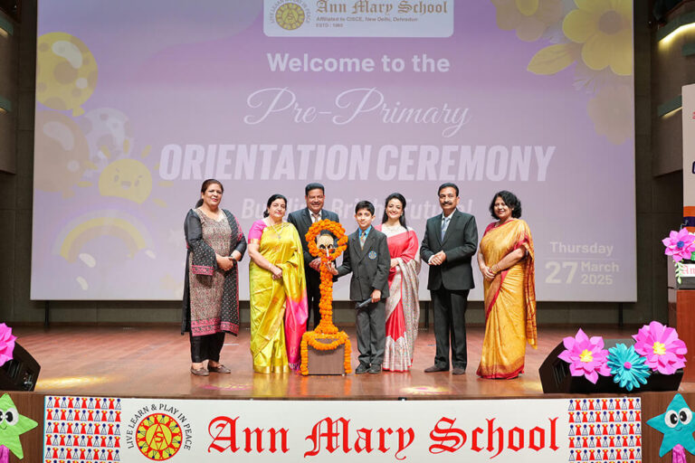 Ann Mary School Accorded a Grand Welcome to the New Arrivals