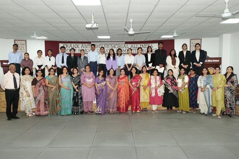 Ann Mary School Hosts Frank Anthony Memorial Inter School Debate (Category II – Pool B11)